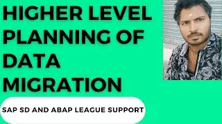 SAP S4 HANA Data Migration - Higher level planning of data migration