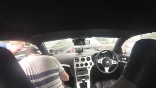 Alfa Romeo Spider Car Crash / Pileup