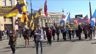 01.05.16 - ДЕМОКРАТИЧЕСКИЙ МАРШ ПОСЛЕ ПОЛИЦЕЙСКОГО РАЗГОНА. ПИТЕР