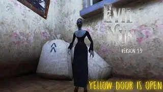 Yellow Door Is Open In Evil Nun V1.9 Fangame