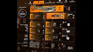 TANK BUILD  ALL BLUE CORE  ￼( The division 2 )
