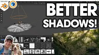 Amazing SHADOWS AND LIGHTING in Blender with GOBOS LIGHT TEXTURES!