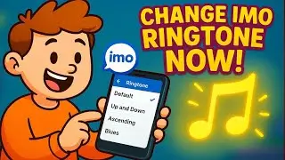 How to imo ringtone change