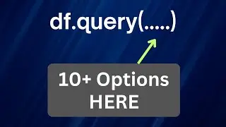 Python Pandas: DataFrame Query Filter Options