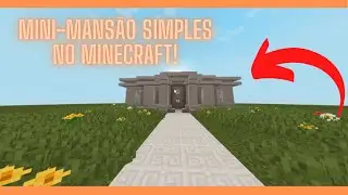 Construí uma Mini Mansão Simples no Minecraft! ° tjogos333 °