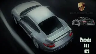 Porsche 911 GT2 (997) 2008.The 911 GT2 is the top performer in the 911 model series.(Film 911 GT2).