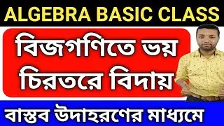 ALGEBRA BASIC CLASS | ALGEBRA MATH CLASS | basic algebra for competitive exams | basic math class in