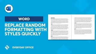 Replacing Random Formatting with Headings in Word | Everyday Office