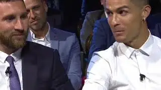 Two famous man seating and talking