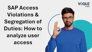 SAP Access Violations & Segregation of Duties:  How to analyze user access
