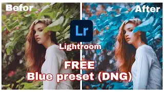 Lightroom Mobile Preset Free DNG Blue | Bule Tone DNG Lightroom | RHR EDITZ