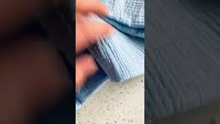 Видеообзор голубой муслин