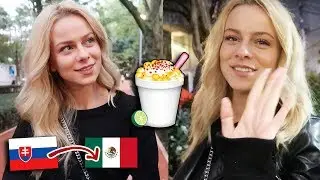 ESLOVACA probando ESQUITES! Comida Mexicana