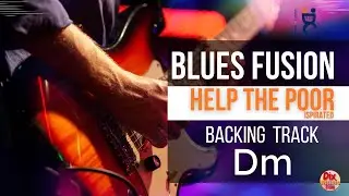 Backing track Blues Fusion - Help the poor ispirated in D minor (122 bpm)