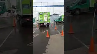 Этап собеседования,въезд в гараж в одно касание 