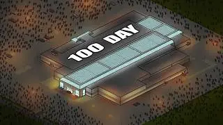 I Survived 100 Days Of SIEGE NIGHT Mod In CROSSROADS MALL