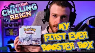 Opening my first ever Pokemon Booster Box! (Chilling Reign)
