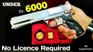 Blanca Air Pistol 0.177 cal Multi-Load Pull Back Mechanism Shoots Both BB and Pellets #airpistol