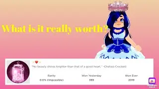 What the 2021 Valentines Halo is *REALLY WORTH* In Royal High
