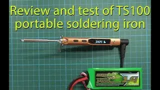 TS100 Review and Test (portable solder iron)