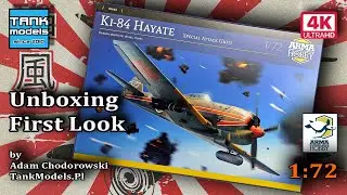 Unboxing 358 - 1:72 KI-84 KAMIKAZE - Arma Hobby 70053