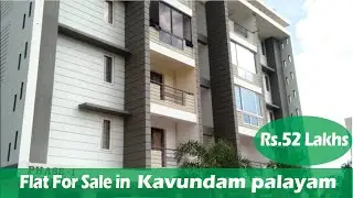 Apartment for sale in Coimbatore - 2BHK individual Flat @ [52 Lakhs]