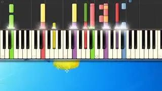 [Piano Tutorial Synthesia]E pi— ti amo (Plus je t'entend) - Battiato Franco