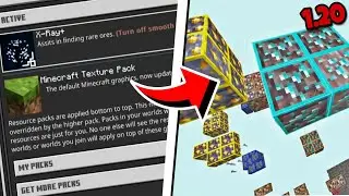 BEST XRAY TEXTURE PACK FOR MCPE 1.21!