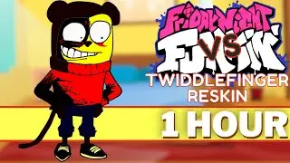 TWIDDLE FINGER - FNF 1 HOUR SONG Perfect Loop (Gegagedigedagedago Nugget Reskin I FNF Mods)