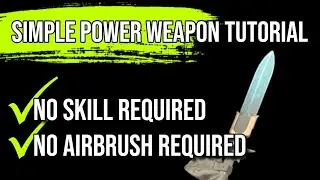 Easy No Airbrush Power Weapon Tutorial