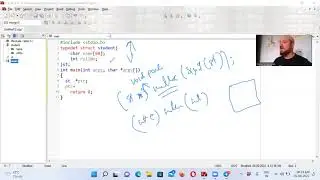 Dynamic memory allocation of structures in C