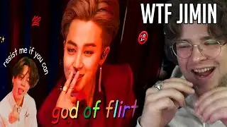 NON KPOP fan reacts to Jimin being a natural flirt
