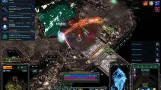 A custom game of Starcraft Two 3