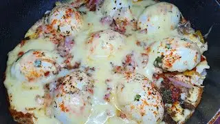 Mushroom Omelette/how to make mushroom omelette