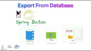 Spring Batch Explained: How to use Spring Batch to export data from a database to a file?