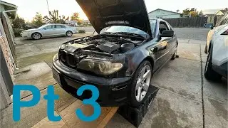 We Picked Up An Abandoned 2004 BMW 325ci E46 Pt 3
