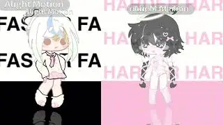 ୨୧ ૮꒰ ៸៸ faster n harder  , gl2 . collab w/ @Nyxøra-3  ໒꒱