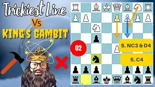 Trickiest line against King's Gambit - 2 (d4-Nc3-c4)