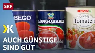 Pelati tested: The affordable canned tomatoes impress | 2018 | Kassensturz | SRF
