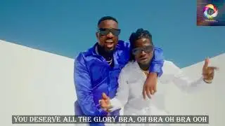 (OFFICIAL LYRICS VIDEO)SARKODIE- FT- KUAMI EUGENE - HAPPY DAY BY FAT JOE GRAPHICS