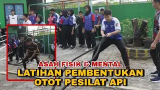 ASAH FISIK & MENTAL PESILAT API 💪🔥LATIHAN DAYA TAHAN OTOT MODEL POS SIRKUIT || CLUB SILAT API