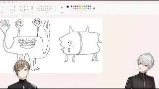 Kuzuha displays his supreme artistic ability [Nijisanji/ Eng sub]