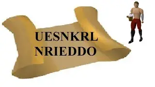 OSRS Anagram Clue | UESNKRL NRIEDDO | Challenge Scroll Answer | Quick