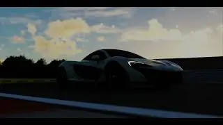 McLaren P1 Racing Around Barcelona