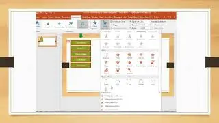 MS PowerPoint: How to create a menu using Animation in PowerPoint