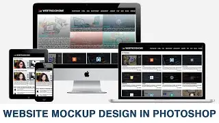 How to Make a Website Mockup in Photoshop ? Webtrickshome