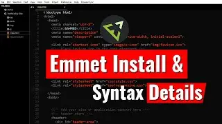 How to Install Emmet and Syntax Details With Sublime Text 3 ***Exclusive***