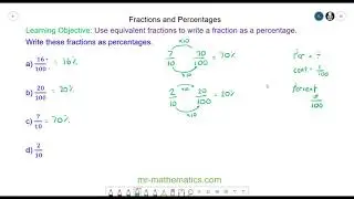 Converting Fractions to Percentages