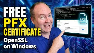 OpenSSL on Windows: Create PFX Certificates from Cloudflare SSL