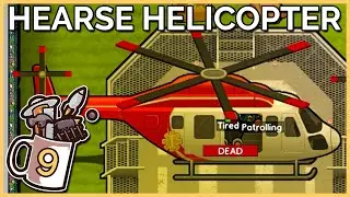 Hearse Chopper is NEVER a Good Sign! | Prison Architect #9